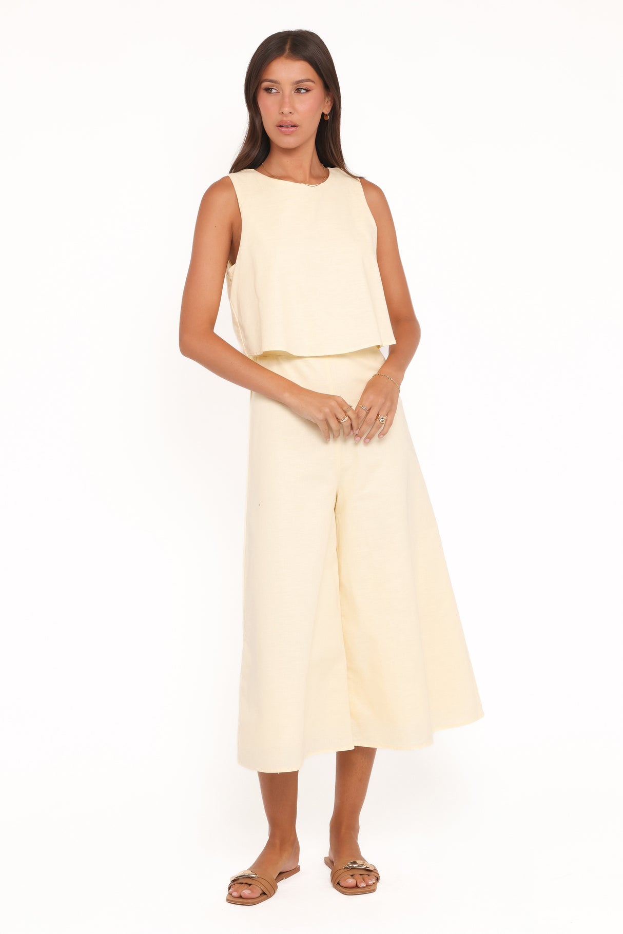 Femme Jumpsuit - Yellow